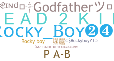 Apodo - rockyboy
