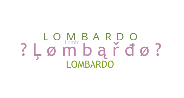 Apodo - Lombardo