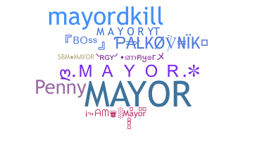 Apodo - Mayor