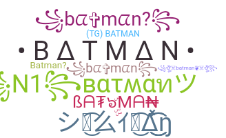 Batman - Apodos y nombre para Batman
