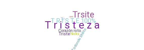Apodo - Tristeza