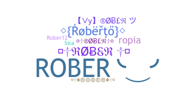 Apodo - Rober
