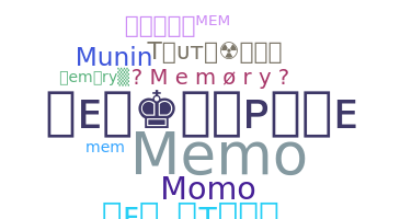 Apodo - Memory