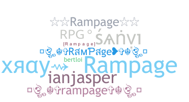 Apodo - Rampage