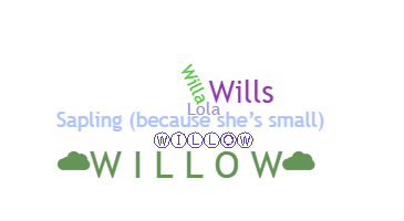 Apodo - Willow