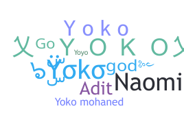 Apodo - Yoko
