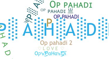 Apodo - opPaHaDi